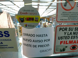 Comercios de Caracas comienzan a cerrar por ajuste de precios ante inicio de inspecciones (Fotos)