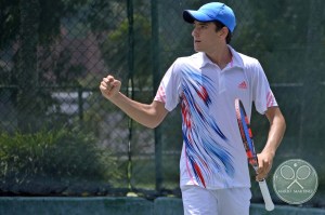 Los vinotinto Miguel Esté y Luis David Martínez pasan la primera ronda del Futures F1