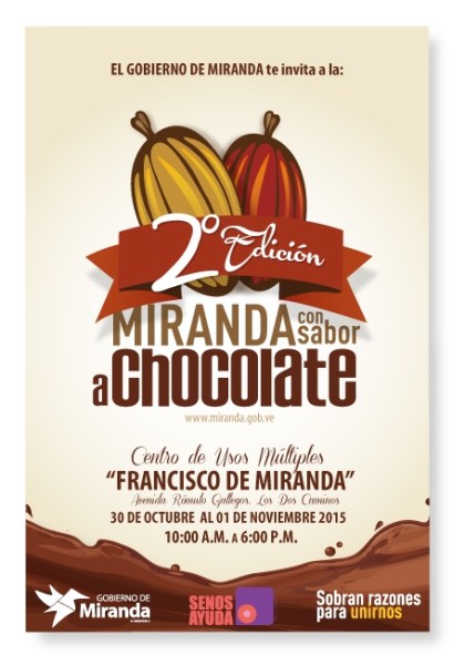 Invitación Miranda con sabor a chocolate