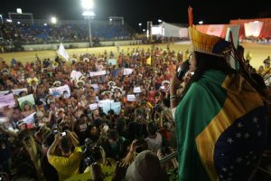 Estalla protesta durante los Juegos Mundiales Indígenas en Brasil