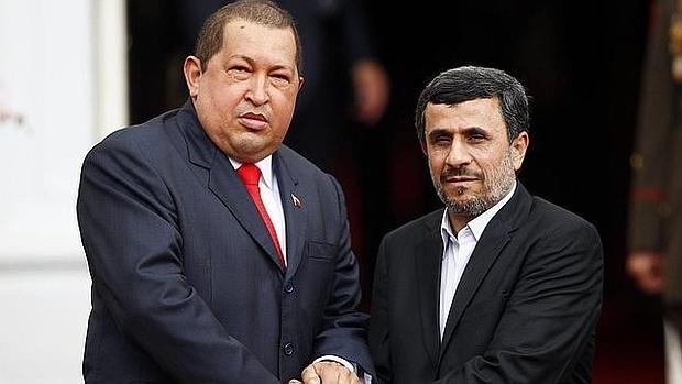 Chávez y Ahmadineyad - Reuters