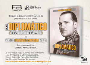 “El Diplomático” nuevo libro del reconocido empresario Aurelio Concheso