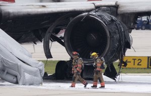 Una fuga de combustible habría causado incendio en avión de Dynamic