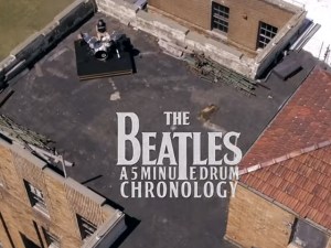 ¿Imposible? NO, ¡PERFECTO! SÍ… 70 canciones en batería de The Beatles en cinco minutos