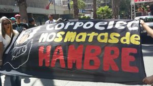 Trabajadores de Corpoelec: 42 mil personas están afectadas por la crisis de la empresa