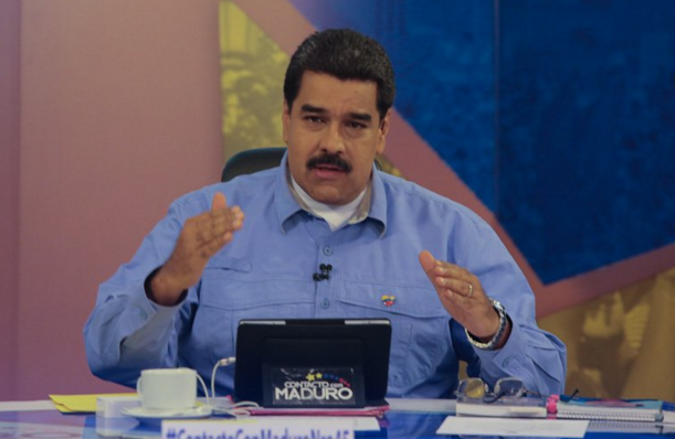 Maduro apostó su bigote