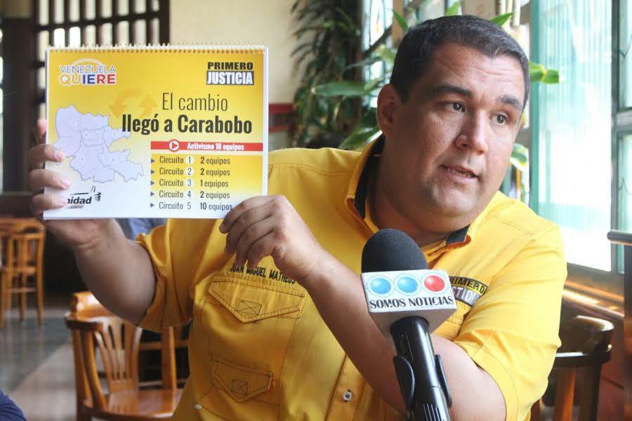 Matheus: Los candidatos de Maduro no dan la cara