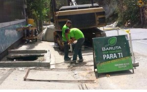 Alcaldía de Baruta construye drenajes en Las Minas
