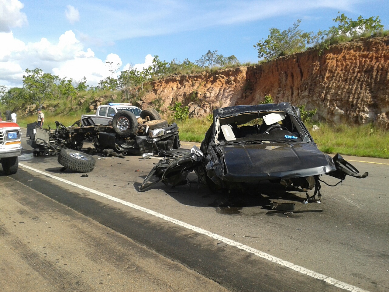 Al menos nueve personas murieron en accidentes viales en el estado Bolívar