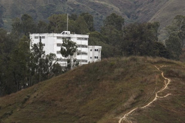 Vista general de la prisión de Ramo Verde en Los Teques, donde está detenido el líder opositor Leopoldo López REUTERS/Marco Bello