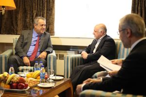 Del Pino se reúne con ministro de Petróleo de Irán en Teherán