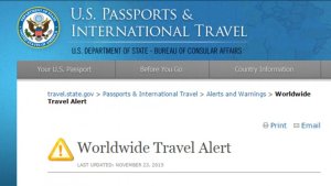 EEUU emite una alerta mundial de viaje por el terrorismo