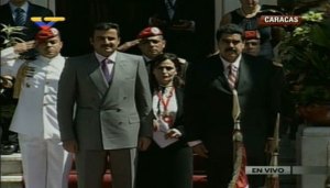 Maduro recibe al Emir de Qatar