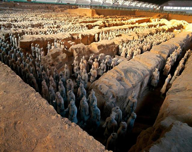 La tumba de Qin Shi Huang