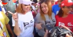 Susej Vera y Gigi Zanchetta creen que se la comen bailando canción de la MUD (VIDEO)