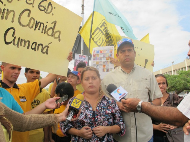 Milagros Paz denuncia situación crítica de escasez de alimentos en Cumaná