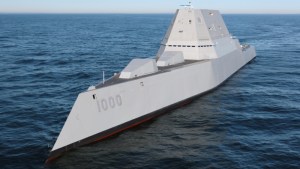 ¡Imponente! La Marina de EEUU muestra por primera vez a su buque más avanzado (Video)