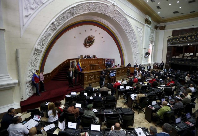 A general view of the Venezuelan National Assembly during a session in Caracas December 10, 2015. REUTERS/Carlos Garcia Rawlins