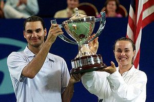 Dupla de lujo: Federer confirma que disputará con Hingis los dobles mixtos en Rio-2016