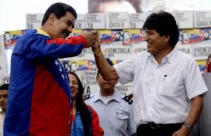 Evo dice que él y Maduro se sienten solos en la región