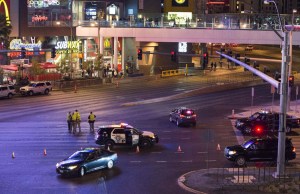 Mujer atropelló deliberadamente a peatones en Las Vegas (fotos)