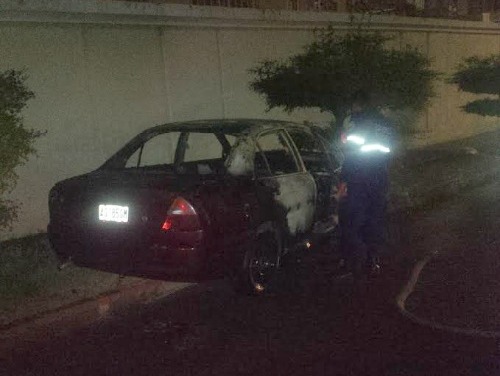 Hallaron cuerpo carbonizado dentro de un vehículo en Maracaibo