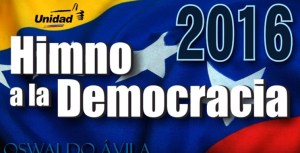 Oswaldo Ávila presenta su “Himno a la Democracia” (Video)