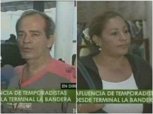 Escasez y sobreprecios de pasajes en Terminal La Bandera (Video)
