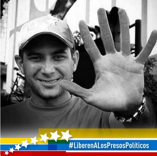 Ronny Navarro preso político, 1 año y 186 días tras las rejas