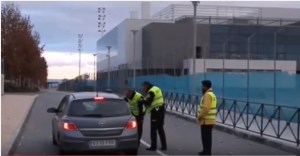 La Policía persiguió a James hasta la ciudad deportiva del Real Madrid (Video)