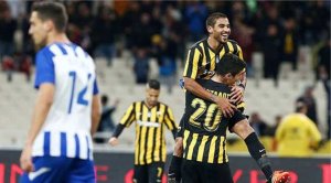 Ronald Vargas marcó un golazo para darle la victoria al AEK Athens (Video)