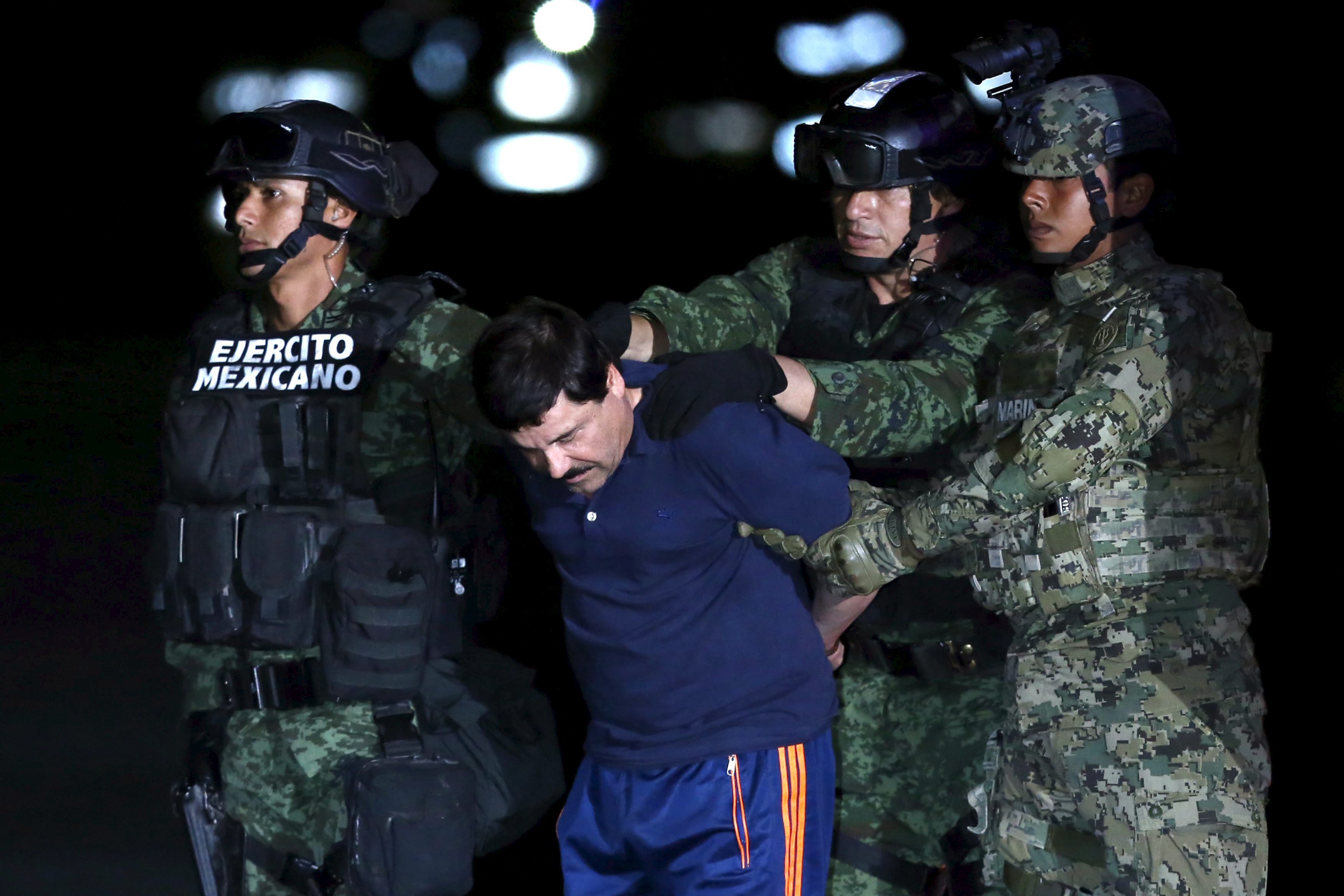 Las imágenes inéditas de la última captura de “El Chapo” Guzmán