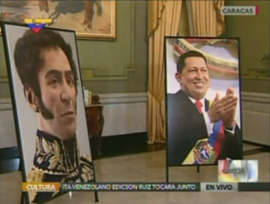 ¡OMG! Maduro se enganchó con la Guerra de los Retratos (Fotos)