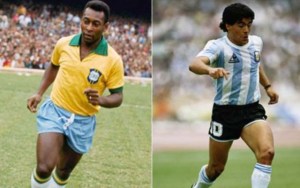 Revelan cuántos Balones de Oro hubiesen logrado Maradona y Pelé