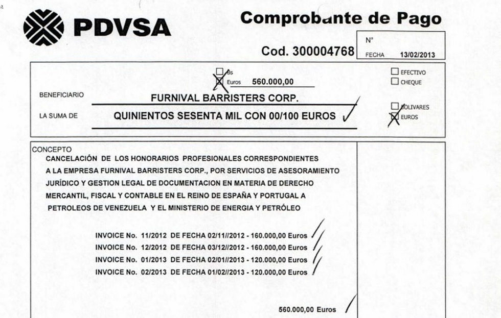 Pdvsa pagó 3,8 millones de euros en comisiones a hijo de exembajador de España en Venezuela