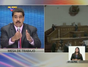 ¿Interesado o preocupado? Maduro pidió pantalla dividida por sesión de la AN (VIDEO)