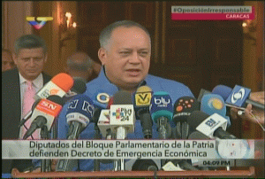 Diosdado abandona la AN para abogar por ausencia de Ministros: No fueron invitados formalmente