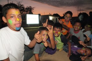 Voluntad Popular lleva el cine a comunidades del municipio Santa Rita