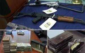 En Miami, desmantelan red de tráfico de armas y drogas