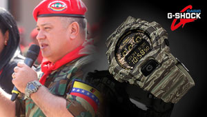 Red fashion: La pinta “G.I. Joe” de Diosdado Cabello (fotos)