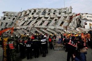 Tras terminar las labores de rescate en Taiwán la cifra de muertos llega 114