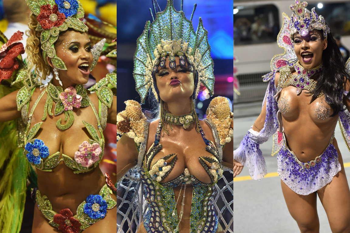 ¡Booom! Así de explotadas están las garotas en los carnavales de Río de Janeiro 2016 (Fotos + Muito obrigado)