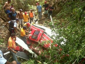 Falleció tripulante de aeronave que cayó en Aragua