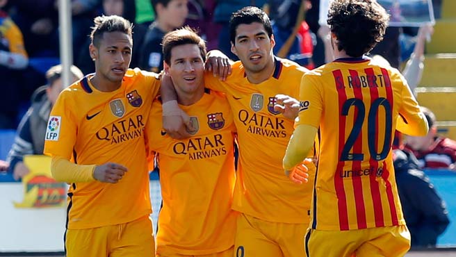 Barcelona sigue firme en la punta de la Liga Española