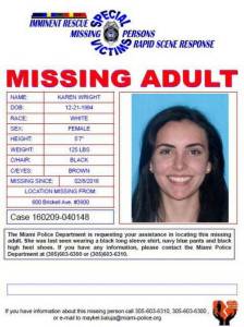 Encuentran a estudiante de Miami que desapareció en Brickell
