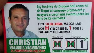 Candidato al Congreso en Perú es descartado de las elecciones por ser fanático de Dragon Ball