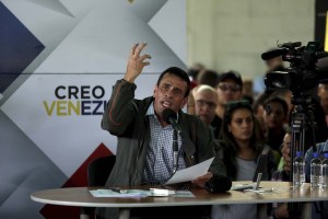 Capriles sobre decreto de días no laborables: Maduro es un flojo