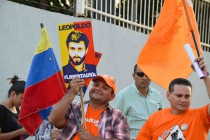 Zulianos protestaron por la libertad de Leopoldo López (Fotos)