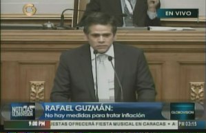 Rafael Guzmán: Discurso del Gobierno se resume en no tengo, no me alcanza y tengo miedo