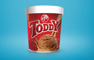 Efe sorprende con un helado de Toddy